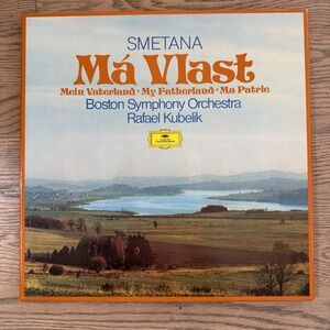 Smetana Ma Vlast 2 Vinyl LP Set Boston Symphony Orchestra Ralph Kubelik 2707 054